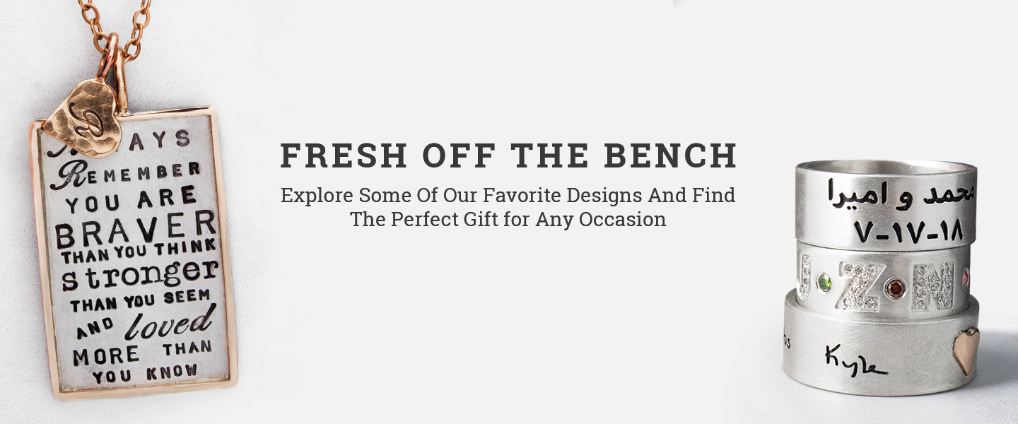 Exceptionally hand-crafted, Personalized Jewelry